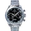 Viqueria Levante MK3 Mugello Black Automatico Meccanico Cronografo Acciaio Nero Argento Zaffiro Orologio Uomo