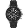 Philipp Plein Plein Sport Warrior Tech Orologio da uomo cronografo analogico al quarzo, Argento/Nero - Ps6ba0124