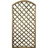 PEBSHOP Pannello GRIGLIATO AD Arco in Legno IMPREGNATO L. 90 x H. 180 cm.