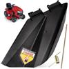 Braveboy 93-0317 88-4550, deflettore compatibile con tosaerba Toro 71427 71428 725057006 725057016 81242 81245 81242 81245 94301 94327 943300 -