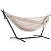 Vivere Amaca in rete con supporto (280 cm) - Sand/Sky