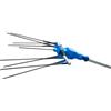 PATERLINI Abbacchiatore Elettrico Professionale per Raccolta Olive 12V - Scuotitore Raccogliolive Elettrico Leggero e Potente - Raccolta Olive Veloce (OLIVELOX BA3 - Asta TELESCOPICA Mt. 2.25-3.15)