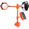 SUPVOX per Uccelli Riflettente Dispositivo per Uccelli con Voce deterrente deterrenti Corvo spaventapasseri Forniture Strumento Fornitura Giardino plastica