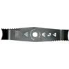 AMA Disco per Decespugliatore a 2 Denti Mulching per Arbusti - Acciaio al Nichel-Carbonio, 305 mm di Larghezza Taglio, Foro 25,4 mm