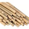 Generic 10 pz di Canna in Bamboo reggipiante 210cm diam 26/28mm, tutore