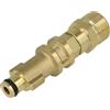 vhbw Adattatore da baionetta a Filettatura M22 Compatibile con Bosch Aquatak 10+, 115, 10, 110, 100 idropulitrice - con Giunto rapido