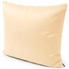 POKAR Cuscino Decorativo 40 x 40 cm per Divano da Giardino Impermeabile, senza Pallet, Beige