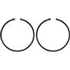 M METERXITY 2-Pz Fasce Elastiche per Pistone da 42mm x 1.5mm Fasce Elastiche Standard per Motoseghe Elettriche, Parti di Ricambio [Nero]