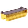 Agatige Collezionista di polline di api, trappola di polline di plastica gialla rimovibile con strumento di apicoltura del vassoio di polline ventilato per accessorio per l'apicoltore