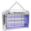 Generico ZANZARIERA NEON ELETTRICA 20 WATT 2 LAMPADE UV LED ANTI ZANZARE MOSCHE