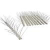 Taubenspikes PS 05-48 10 pezzi (5 m) piccioni 5 file su listelli in acciaio inox da 50 cm, repellente per uccelli - Direttamente dal produttore