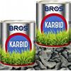 Veltao BROS - Set di 2 carburo di calcio, 2 × 1 kg, confezione da 2 kg, per talpe e arvicole