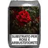 Verdevita substrato per rose e arbusti fioriti, substrato con pomice 7-12mm, substrato per rose in vaso o in piena terra, sacco da 20lt
