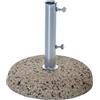 VERDELOOK Base Porta ombrellone in Cemento, Tubo Ø 45 mm, coperture arredo Esterni