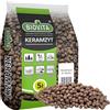 BIOVITA decorative stones & garden miner Argilla espansa, 5 l, granulato di argilla, grana 8-16 mm, argilla espansa, base idroponica, per piante da interno, vasi di fiori, substrato, piante, fiori