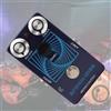 Zoegneer Pedale effetto riverbero digitale in stile vintage con design True Bypass regolabile pre-delay di controllo alloggiamento in metallo per Echo Soundscape Maker blu