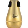FUNFANG Trombone Mute Silenziatore Dritto in ABS Oro