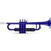 Classic Cantabile MardiBrass Tromba in ABS Plastica - Valvole Perinet - 510g leggera - Foratura: 11,6 mm - incl. Bocchino e Gigbag - blu