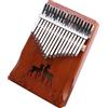 Psdndeww Legno 17 Tasti Piano Kalimba Bambini Adulti Kalimba 17 Tasti Piano Piano Dito Marimba Strumento Musicale per Gli amanti della Musica