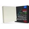Addictive Sound Pannelli Fonoassorbenti Premium 50x50x11 cm, Avorio | Linea Premium: tessuto 265 g/m2, Classe A EN ISO 11654, kit di montaggio parete e soffitto