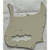 Mixiduoad Battipenna per chitarra Fender US Vintage 74 Jazz Bass Style (3 strati giallo vintage)