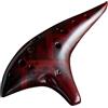 Fiorky Ocarina Professionale a 12 Fori con Intonazione Stabile Ocarina Classica Tono Alto C con Borsa Protettiva Strumento for Principianti Amanti della Musica (Marrone Chiaro)
