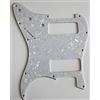 VAttea Battipenna per chitarra Fender Stratocaster P90 2 Pickup Stratocaster (4 strati bianco perlato)