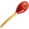 Generico Maracas in legno, maracas sonagli a percussione manuale | Sonagli a percussione a mano in legno - Palline di sabbia a sonagli da 11x3 pollici, strumenti a percussione giocattolo musicale per l'apprend