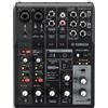 YAMAHA Nero 6-Channel Live Streaming Mixer/Interfaccia USB per IOS/Mac/PC