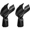 Generic WA371 - Supporto a clip per microfono Shure SLXD24/SM58, trasmettitore portatile, confezione da 2