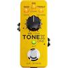 IK Multimedia TONEX ONE Brown Sound Yellow Limited Edition Pedale modellazione per chitarra/basso con uscita TRS mono/stereo, 20 slot preimpostati, configurazioni A/B o on/off