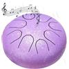 Sohodoo Chakra Rain Drum for giardino: 8 note di armonia - Sperimenta il potere curativo delle frequenze dei chakra con questo squisito strumento(Purple)