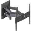 Meliconi Staffa TV 40 - 80 Braccio TV Peso Max 55 Kg SLIMSTYLE 400SDRP PLUS Meliconi