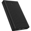 RAIDSONI Custodia ICY BOX con funzione di clonazione per SSD M.2 NVMe nera M-Key