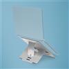 R-Go Tools Riser R-Go Flessibile supporto portatile, regolabile, argento (RISER