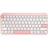 ASUS Marshmallow Keyboard KW100 tastiera Casa Bluetooth QWERTZ Tedesco Rosa