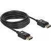 Delock Cavo DisplayPort coassiale Delock 8K 60 Hz 5 m
