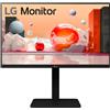 Lg Monitor PC 23.8" Full HD IPS 100 Hz Luminosità 250 cd/m2 5 ms 24BA550-B.AEUQ Lg
