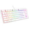 GENESIS Thor 303 TKL tastiera Gaming USB QWERTY US International Bianco