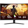 Aoc Monitor PC AOC 31.5" VA Full HD 240 Hz HDMI DisplayPort C32G42ZE