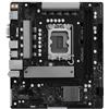 ASRock H810M-X - Motherboard - micro ATX - LGA1851-Sockel - H810 Chipsatz - USB-