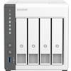 QNAP Server Nas Tower Ethernet LAN ARM Cortex-A55 SATA 4 GB Bianco TS-433-4G QNAP