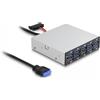 Delock Pannello frontale USB 5 Gbps da 35" 10x USB Tipo-A