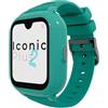 SaveFamily Iconic Plus 2 | Smartwatch per Bambini con Localizzatore GPS, Chiamate, Video, IA, Pulsante SOS, Whatsapp, Spotify, Misuratore di Temperatura | Colore Menta