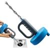 Pzuryhg Snake Drain Clog Remover, rimozione dello scarico dello sporco, strumento di dragaggio per tubi, vasca da bagno, WC, cucina, pulizia efficiente, design a vite a molla per lavandino, 15 m x 49,21 piedi