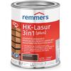Remmers Vernice trasparente Acqua HK 3in1 palissandro, 0,75 litri, vernice per legno, per recinzioni, copertura per auto, casette da giardino, impregnante + fondo + finitura in uno