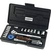 Mannesmann - M 206 - Set chiavi a tubo, 1/4 e 3/8, 20 pz.