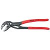KNIPEX Pinza Poligrip Regolabile 'Cobra' In Acciaio Cromo Vanadio. Manici Rivestiti In Resina Termoplastica, Ganasce Temprate. Undici Possibilità Di Regolazione Mediante Pulsante A Molla, Impiego Rapido Anche Con Una Sola Mano.