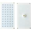 Xzmzbxzb Soffione Doccia Rettangolare In ABS 20,5X10,8 Cm, 5 * 10 Fori, Accessori For Con Getto Superiore