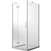 Idralite Box Doccia 90x70 CM H190 Trasparente mod. Flip Anta + Fisso